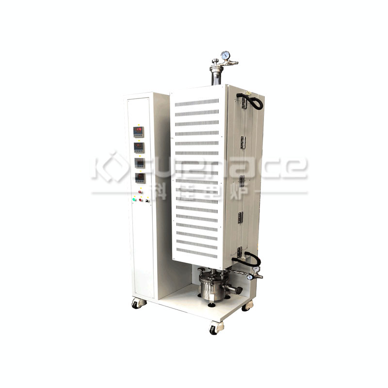 Four temperature zone vertical tube furnace