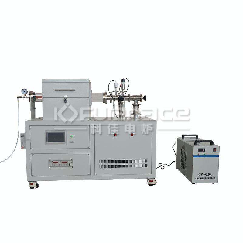 1100 ℃ tubular vacuum CVD electric furnace
