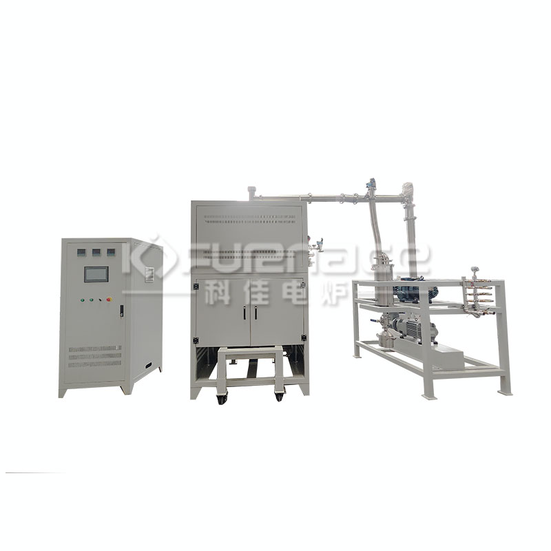 External heating lifting vacuum furnace