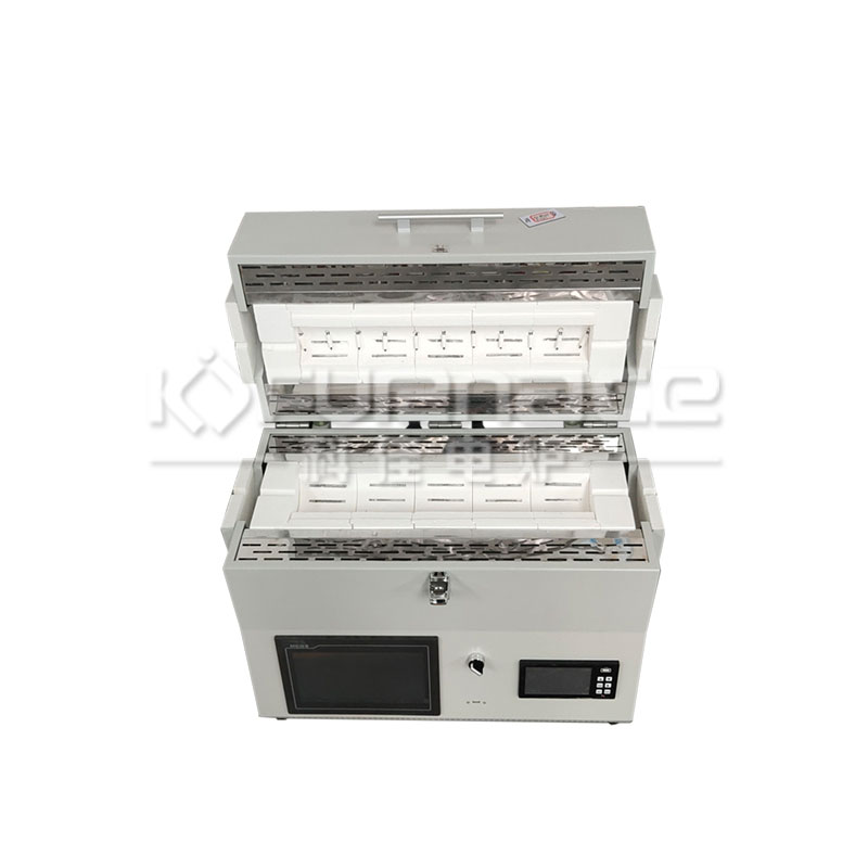 1200 Open touch screen tube furnace