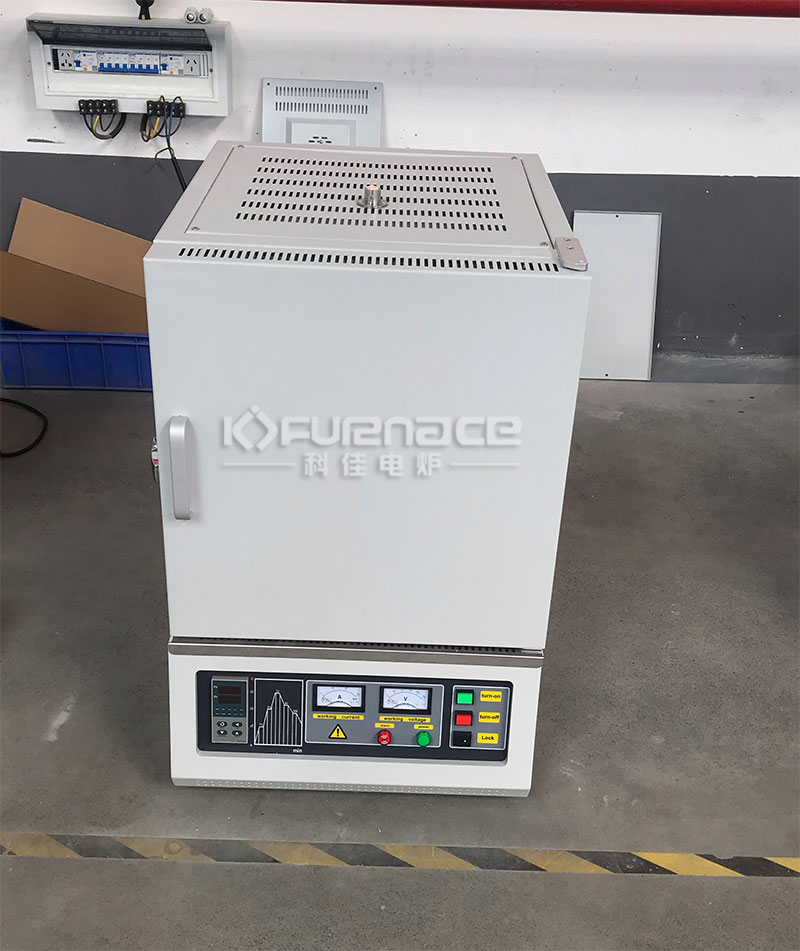 1100 ℃ box type asher with chimney live shot 1100 ℃ box type asher with chimney live shot