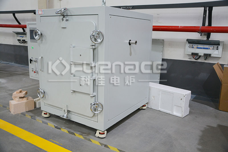 Realistic view of split type 1200 ℃ box atmosphere furnace