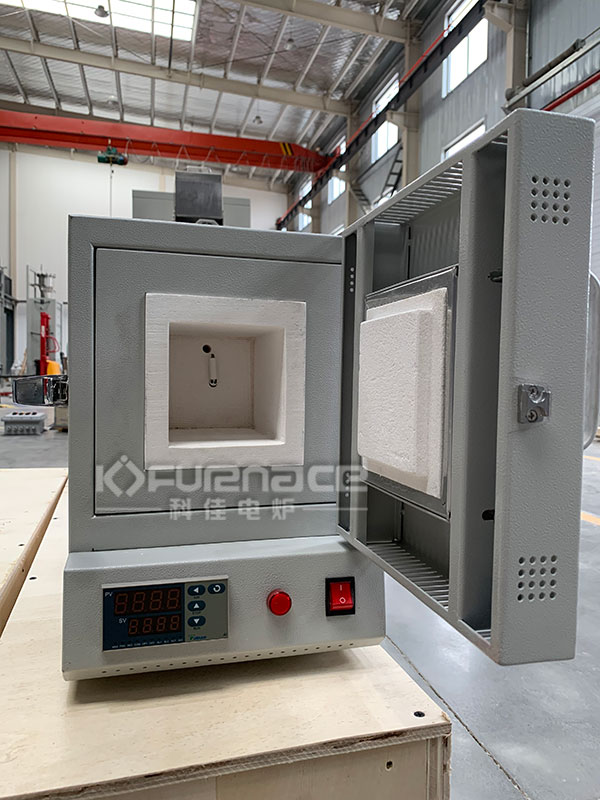 Actual photo of mini muffle furnace (click on the image to view product details)