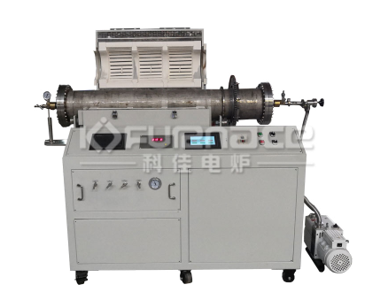 Commonly used rotary tube furnace with vacuum pump