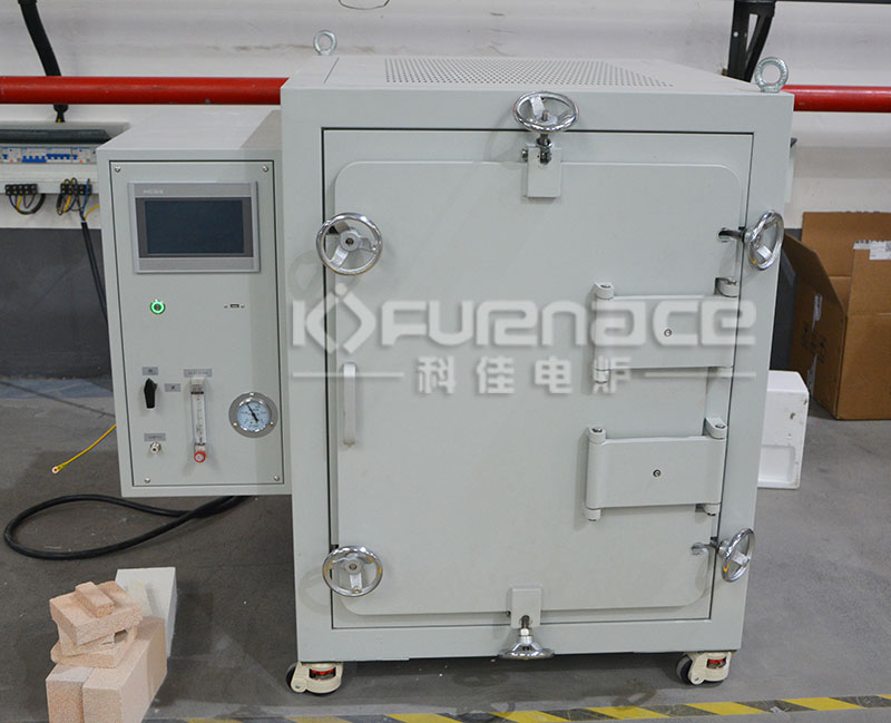 Actual photo of a small mini atmosphere furnace (click on the image to view product details)