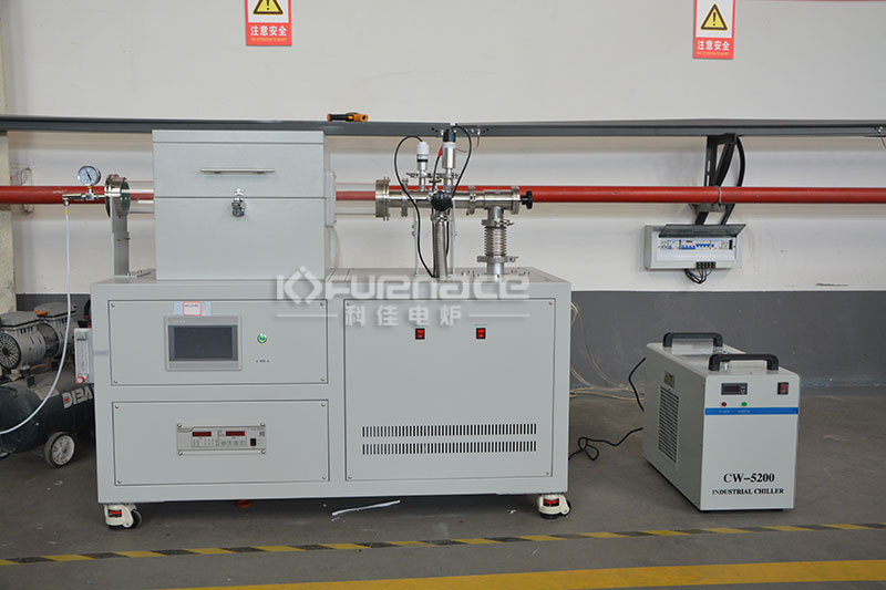 A large diameter high-temperature vacuum tube furnace that can be used for sintering experiments (click on the image to view product details)