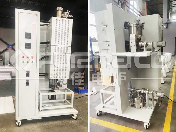 Customized continuous feeding and discharging vertical tubular electric furnace (click on the picture to view product details)